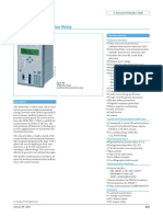 Siprotec 4 7Sj62 Multifunction Protection Relay: Function Overview