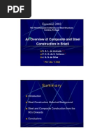 An Overview of Composite and Steel Construction in Brazil: Eurosteel 2002