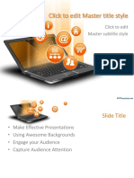 01 Internet Notebook PPT Template