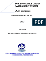 CBCS Economics PDF