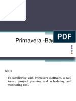 Primavera - Basics