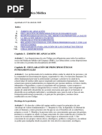 Codigo de Etica Medica PDF