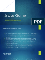 Snake Game