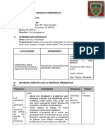 Sesión de Aprendizaje - Didáctica de La Geometría (Reparado)