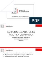 Aspectos Legales de La Practica Quirurgica PDF