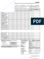 School Form 2 Daily Attendance Report of Learners For Senior High School (SF2-SHS)