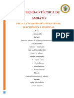 Informe de Lubricacion