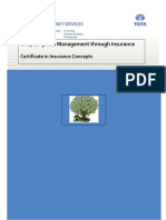 Chapter-3 Risk Management Through Insurance: Certificate in Insurance Concepts