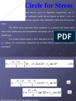 Mohr's Circle For Stress: Stress. It Is Named After The German Engineer Otto Mohr (l835-1918) Who Devised It in
