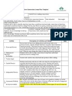 Direct Instruction Lesson Plan Template