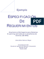 Ejemplo Especificacion de Requerimientos de Software 1