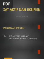 Zat Aktif Dan Eksipien 2019 PDF