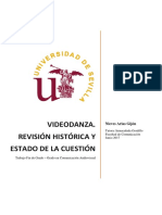 Videodanza. Revisión Histórica y Estado de La Cuestión PDF