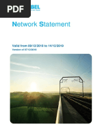 Network Statement: Valid From 09/12/2018 To 14/12/2019