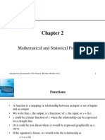 Mathematical and Statistical Foundations