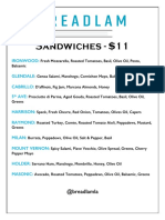 Breadlam Menu PDF