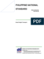 PNS 2135 2018 (Philippine Road Freight Standard)