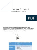 Latihan Soal Formulasi