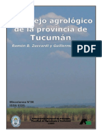 Bosquejo Agrológico de La Provincia de Tucumán