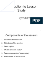 Introduction To Lesson Study: Presenter: Mr. Kifle Yilma Regional SMASEE Trainer