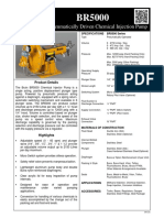 Pneumatically Driven Chemical Injection Pump: Product Details