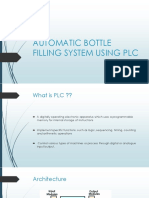 Automatic Bottle Filling System Using PLC: By: Mithun M Sanjeev Nandhagopan K R R S Abhi Krishna