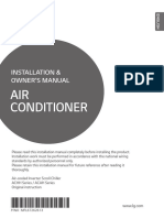 AIR Conditioner: Installation & Owner'S Manual