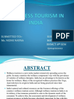 Wellness Tourism in India