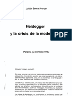 Julián Serna Arango - Heidegger y La Crisis de La Modernidad