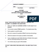 National Grade 4 Assessment - 2012 - Mathematics P2 PDF