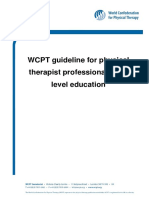 Guideline PTEducation Complete Phisioterapy