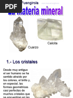 La Materia Mineral PDF