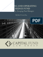 Forming and Operating Hedge Fund PDF