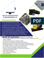 Atlas Contracting & Engineering Co.: Scope of Services