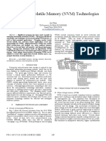 Emerging Nonvolatile Memory (NVM) Technologies: An Chen