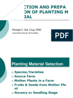 Planting Material Selection - Fin