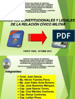 Fundamentos e Integracion Civico Militar