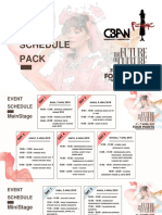 Rundown - Schedule Pack - Femme 2019