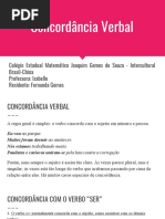 Concordância Verbal PDF