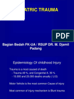 Pediatric Trauma: Bagian Bedah FK-UA / RSUP DR. M. Djamil Padang