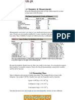 O Level Chemistry Complete Notes PDF