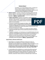 Informe Clase 2, - Fundamentos