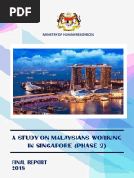 A Study On Malaysians Working in Singapore Phase 2 PDF