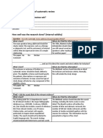 16a. Meta-Analysis - FAITH Tool