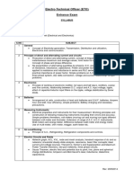 ETO Entrance Exam Syllabus