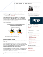 IELTS Writing Task 1 - Pie Chart Model Score 9