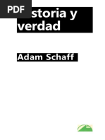 Historia y Verdad Adam Schaff