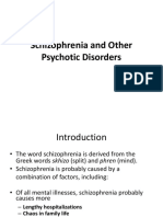 Schizophrenia and Other Psychotic Disorders