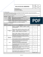 F-Evaluación Del Desempeño - Gerente y Asistentes