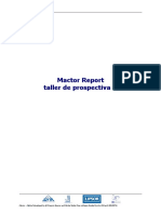 Mactor Report - Taller de Prospectiva D 2